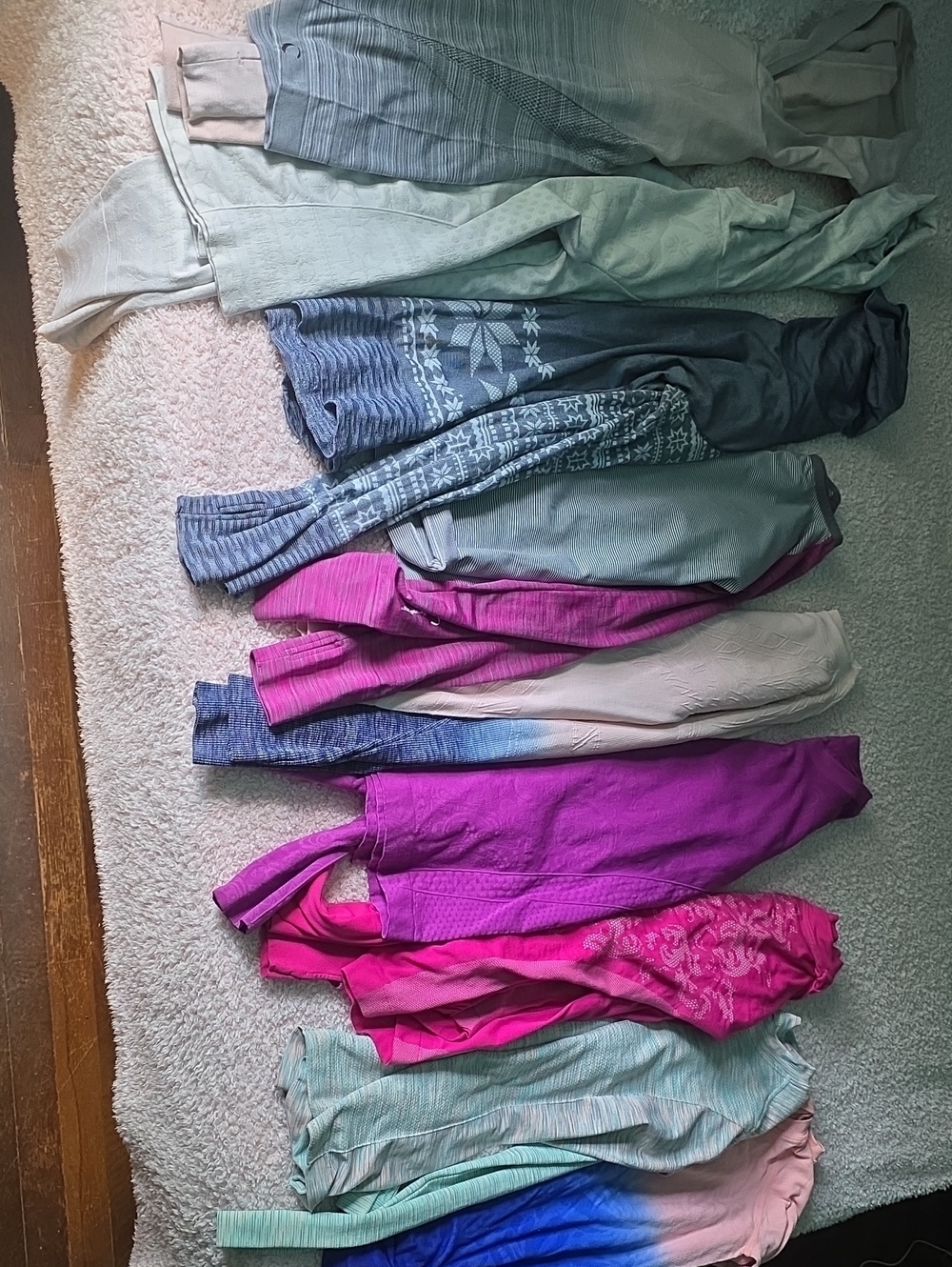 climawear Long Sleeve Tops Assorted Teal, Gray, Blue, Pink & Purple